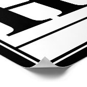 同性愛警告のレーベル。 ポスター (角)