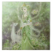 同情のタイルの女性 タイル (正面)