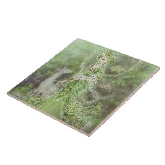 同情のタイルの女性 タイル (側面)