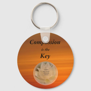 同情は鍵- SGIの仏教徒Keychainです キーホルダー