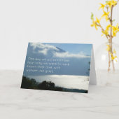 同情カードと引用文疑問に思、悲しくない カード (黄色い花)