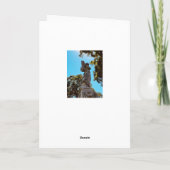 同情カードストーンエンジェル天国引用文悲しみ カード (裏面)