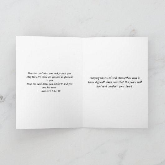 同情カード海崖 カード (内部)