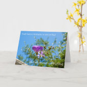 同情カード – アイリッシュ賛美ズ カード (黄色い花)