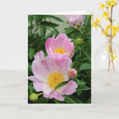 同情カード カード (黄色い花)