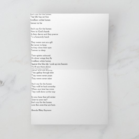 同情カード カード (内部)