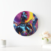 同意感想力ゲージファンタジー気化波 ラージ壁時計 (ホーム)