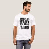 同意101: 熱烈なYESでなければNO Tシャツ (正面フル)