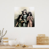 同意 – 信仰、希望、慈善 ポスター (キッチン)