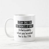 同時に10個のことができる コーヒーマグカップ (左)