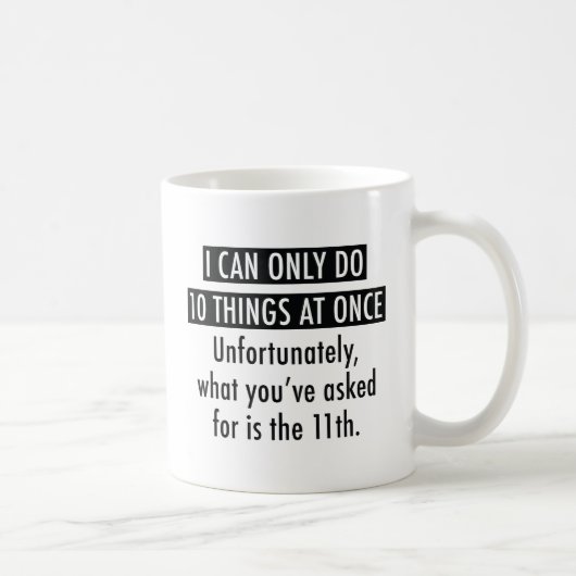同時に10個のことができる コーヒーマグカップ (右)
