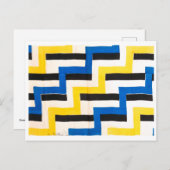 同時ファブリック |ソニア・ドローネー | ポストカード (正面/裏面)