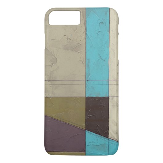 同時代のミニマ絵画リストと深いカラー Case-Mate iPhoneケース (裏面)