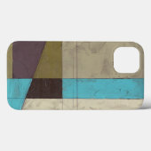 同時代のミニマ絵画リストと深いカラー Case-Mate iPhoneケース (裏面 (横))