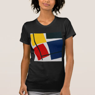 同時反対のCompositionセオvan Doesburg Tシャツ