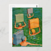 同時海上旅行 ポストカード (正面/裏面)