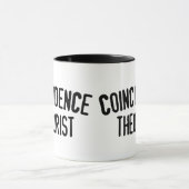 同時発生の理論家-コーヒー・マグ マグカップ (中央)