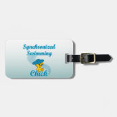 同期スイミングシック#3 ラゲッジタグ (正面横)