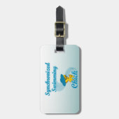 同期スイミングシック#3 ラゲッジタグ (正面縦)