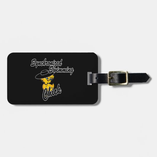 同期スイミングシック#4 ラゲッジタグ (正面横)