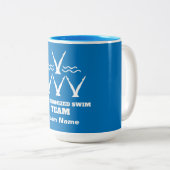 同期スイミングチーム ツートーンマグカップ (正面右)