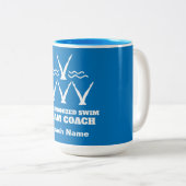 同期スイミングチーム ツートーンマグカップ (正面右)