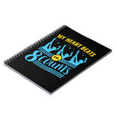 同期スイミング私のハートビート8カウント ノートブック (左側)