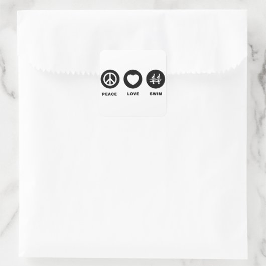 同期スイミング スクエアシール (バッグ)