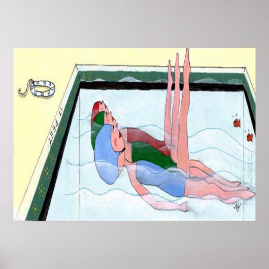 同期スイミング ポスター (正面)