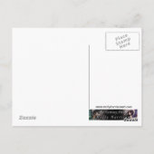 同期フェアリーファンタジーアートポストカード内の要素 ポストカード (裏面)