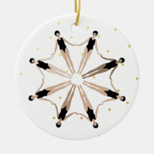 同期モダンされた芸術的泳ぐ人の金ゴールド・ドット