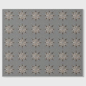 同期モダンされた芸術的泳ぐ人の金ゴールド・ドット ラッピングペーパー (フラット)