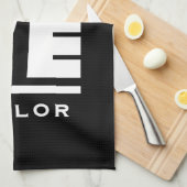 同期ラブアンドライブ姿スケートで滑る キッチンタオル (四つ折り)