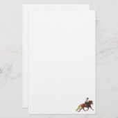 同期性アイスランド馬 便箋 (正面/裏面)