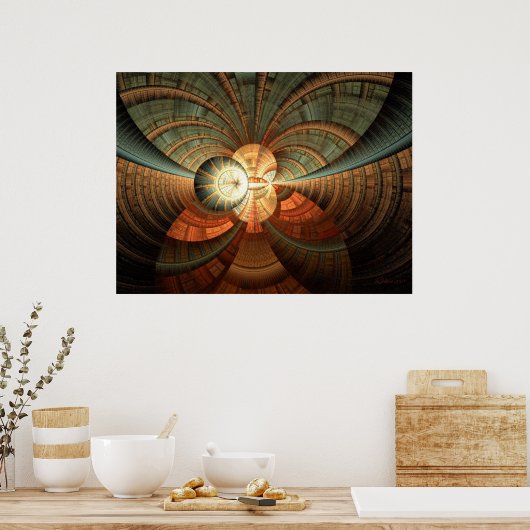 同期性 ポスター (キッチン)