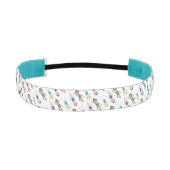 同期泳ぐ人ガールズシンクロスイミングスポーツ アスレチックヘッドバンド (正面)