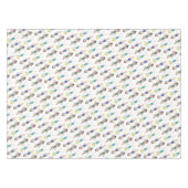 同期泳ぐ人ガールズスイムチームシンクロ テーブルクロス (正面(横))