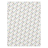 同期泳ぐ人ガールズスイムチームシンクロ テーブルクロス (正面)