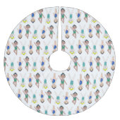 同期泳ぐ人ガールズスイムチームシンクロ ブラッシュドポリエステルツリースカート (正面)