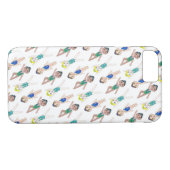 同期泳ぐ人ガールズスイムチームシンクロ Case-Mate iPhoneケース (裏面(横))