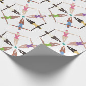 同期泳ぐ人 ラッピングペーパー (角)