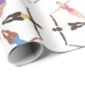 同期泳ぐ人 ラッピングペーパー (ロールコーナー)