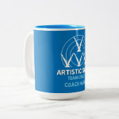 同期芸術的水泳 ツートーンマグカップ (正面左)