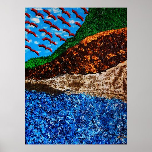 「同期3(高コントラスト)」 ポスター (正面)