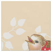 同様のきのこの点 ファブリック (クローズアップ)