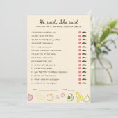 同氏は、市場からダウンロード可能なカードを提示した 招待状 (スタンド正面)