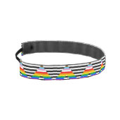 同盟の進行プライドフラグ アスレチックヘッドバンド (左)