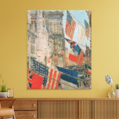 同盟国の日、1917年5月Childe Hasssam、ヴィンテージ・アート キャンバスプリント (インサイチュ (リビング))