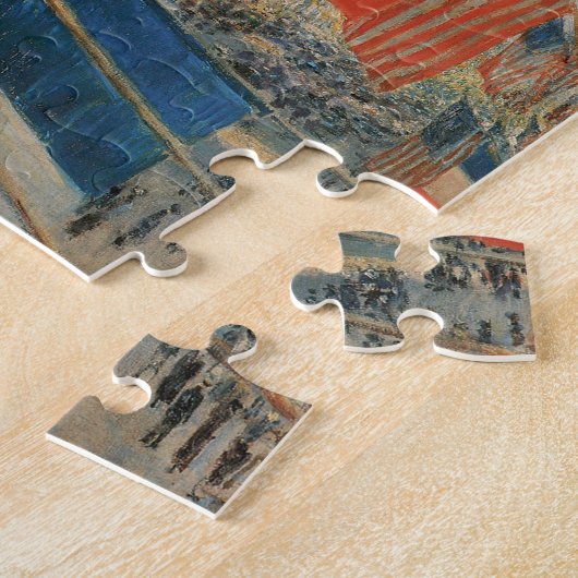 同盟国の日、1917年5月Childe Hasssam、ヴィンテージ・アート ジグソーパズル (側面)