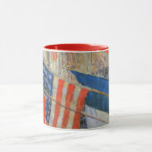 同盟国の日、1917年5月Childe Hasssam、ヴィンテージ・アート マグカップ (中央)